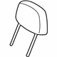 Mercedes-Benz 208-970-01-50-7D44 Headrest Mercedes-Benz 208-970-01-50-7D44 Headrest