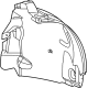 Mercedes-Benz 167-690-06-12 Rear Fender Liner Mercedes-Benz 167-690-06-12 Rear Fender Liner