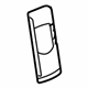 Mercedes-Benz 211-692-07-22-7E94 Seat Belt Trim Mercedes-Benz 211-692-07-22-7E94 Seat Belt Trim