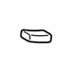 Mercedes-Benz 219-692-03-98 Windshield Pillar Trim Seal Mercedes-Benz 219-692-03-98 Windshield Pillar Trim Seal