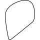 Mercedes-Benz 231-810-19-21-64 MIRROR GLASS