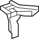 Mercedes-Benz 253-621-06-00 Rear Bracket Mercedes-Benz 253-621-06-00 Rear Bracket