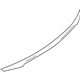 Mercedes-Benz 205-743-03-00 Upper Molding Mercedes-Benz 205-743-03-00 Upper Molding