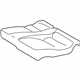 Mercedes-Benz 163-920-07-50 Seat Cushion Mercedes-Benz 163-920-07-50 Seat Cushion