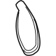 Mercedes-Benz 290-824-00-00 Cover, Wiper Joint Mercedes-Benz 290-824-00-00 Cover, Wiper Joint
