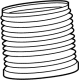 Mercedes-Benz 167-327-35-00 ELASTOMERIC BOOT Mercedes-Benz 167-327-35-00 ELASTOMERIC BOOT