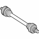 Mercedes-Benz 203-350-13-02 Axle Assembly Mercedes-Benz 203-350-13-02 Axle Assembly