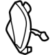 Mercedes-Benz 243-885-61-03-3993 TOWING EYE COVER Mercedes-Benz 243-885-61-03-3993 TOWING EYE COVER