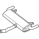 Mercedes-Benz 253-490-03-01 Muffler