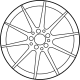 Mercedes-Benz 190-401-11-00-7X45 Wheel Mercedes-Benz 190-401-11-00-7X45 Wheel