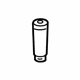 Mercedes-Benz 140-766-01-38 Lock Knob Bushing Mercedes-Benz 140-766-01-38 Lock Knob Bushing