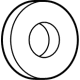 Mercedes-Benz 232-826-00-00 SEAL, LAMP HOUSING Mercedes-Benz 232-826-00-00 SEAL, LAMP HOUSING