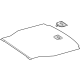 Mercedes-Benz 214-680-29-00-9F08 LINING, TRUNK FLOOR Mercedes-Benz 214-680-29-00-9F08 LINING, TRUNK FLOOR