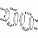 Mercedes-Benz 000-420-91-04-90 Brake Pads Mercedes-Benz 000-420-91-04-90 Brake Pads