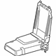 Mercedes-Benz 221-970-74-30-7H91 FOLDABLE ARMREST