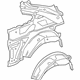 Mercedes-Benz 205-630-17-03 Inner Quarter Panel Mercedes-Benz 205-630-17-03 Inner Quarter Panel