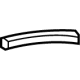Mercedes-Benz 205-770-25-00-64 Roof Weatherstrip Mercedes-Benz 205-770-25-00-64 Roof Weatherstrip