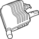 Mercedes-Benz 206-490-65-02 EXHAUST GAS LINE, REAR Mercedes-Benz 206-490-65-02 EXHAUST GAS LINE, REAR