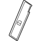 Mercedes-Benz 205-924-03-00-9J28 Seat Back Panel Mercedes-Benz 205-924-03-00-9J28 Seat Back Panel