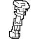 Mercedes-Benz 000-970-61-02-9051 Headrest Guide Mercedes-Benz 000-970-61-02-9051 Headrest Guide