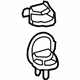 Mercedes-Benz 099-860-09-00-9051 Tie Down Hook Mercedes-Benz 099-860-09-00-9051 Tie Down Hook