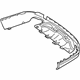Mercedes-Benz 166-885-00-00-64 TRIM, BUMPER Mercedes-Benz 166-885-00-00-64 TRIM, BUMPER