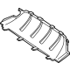 Mercedes-Benz 254-885-11-02 WIND DEFLECTION CHANNEL Mercedes-Benz 254-885-11-02 WIND DEFLECTION CHANNEL