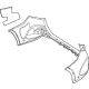 Mercedes-Benz 254-885-20-02-9999 TRIM, BUMPER Mercedes-Benz 254-885-20-02-9999 TRIM, BUMPER