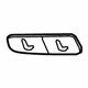 Mercedes-Benz 205-905-28-18-7N49 Seat Heat Switch Mercedes-Benz 205-905-28-18-7N49 Seat Heat Switch