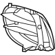 Mercedes-Benz 190-885-33-00 Outer Grille Mercedes-Benz 190-885-33-00 Outer Grille