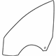Mercedes-Benz 218-725-03-00 Door Glass Mercedes-Benz 218-725-03-00 Door Glass