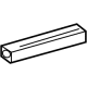 Mercedes-Benz 205-620-59-00 Energy Absorber Mercedes-Benz 205-620-59-00 Energy Absorber