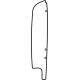 Mercedes-Benz 463-505-01-00 Side Air Baffle