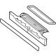Mercedes-Benz 463-520-01-00 Air Duct