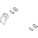 Mercedes-Benz 290-920-80-08-7N42 OUTER COV., RR SEAT BACKR Mercedes-Benz 290-920-80-08-7N42 OUTER COV., RR SEAT BACKR
