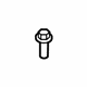 Mercedes-Benz 001-997-24-01 Oil Line Screw Mercedes-Benz 001-997-24-01 Oil Line Screw