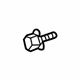 Mercedes-Benz 304017-006034 Fan Assembly Bolt Mercedes-Benz 304017-006034 Fan Assembly Bolt