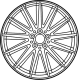 Mercedes-Benz 247-401-16-00-7X72 Wheel Mercedes-Benz 247-401-16-00-7X72 Wheel
