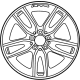 Mercedes-Benz 247-401-18-00-7Y51 Wheel Mercedes-Benz 247-401-18-00-7Y51 Wheel