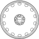 Mercedes-Benz 253-400-07-00 Compact Spare Mercedes-Benz 253-400-07-00 Compact Spare