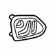 Mercedes-Benz 210-720-09-48-8G88 Switch Cover Mercedes-Benz 210-720-09-48-8G88 Switch Cover