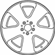Mercedes-Benz 166-401-13-00-7X21 Wheel Mercedes-Benz 166-401-13-00-7X21 Wheel