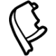 Mercedes-Benz 297-885-26-00-9999 Tow Eye Cap Mercedes-Benz 297-885-26-00-9999 Tow Eye Cap