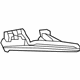 Mercedes-Benz 292-695-01-33 Upper Quarter Trim Support Mercedes-Benz 292-695-01-33 Upper Quarter Trim Support