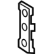 Mercedes-Benz 205-680-29-25 Apron/Rail Assembly Insulator Mercedes-Benz 205-680-29-25 Apron/Rail Assembly Insulator