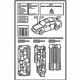 Mercedes-Benz 213-584-58-12 Fuse Box Label Mercedes-Benz 213-584-58-12 Fuse Box Label