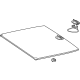Mercedes-Benz 247-680-00-02-9E07 Floor Cover Mercedes-Benz 247-680-00-02-9E07 Floor Cover