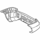 Mercedes-Benz 163-880-72-71 Bumper Cover Mercedes-Benz 163-880-72-71 Bumper Cover