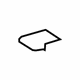 Mercedes-Benz 164-924-46-37-7E94 End Cover Mercedes-Benz 164-924-46-37-7E94 End Cover