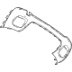 Mercedes-Benz 247-885-99-02 Lower Cover Mercedes-Benz 247-885-99-02 Lower Cover
